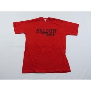 Saloon NO 10 Deadwood South Dakota Poker Hand Revolver Sz M? 1980s